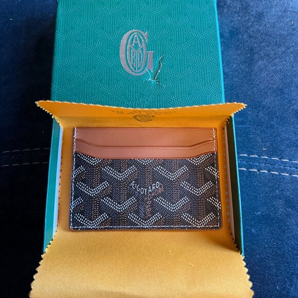 goyard saint sulpice card holder brown - Picture 2 of 4